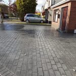 Concrete driveway in westmeath
