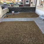 Gravel laid driveway in athlone