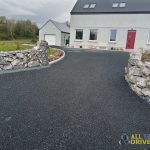 Tar and chip driveway in westmeath