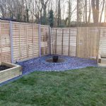 Wooden fence installed in westmeath