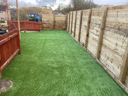 Artificial grass laid in athlone