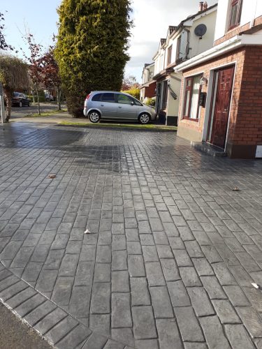 Concrete driveway in westmeath