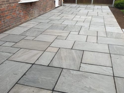 Natural stone paid with sandstone in athlone, westmeath