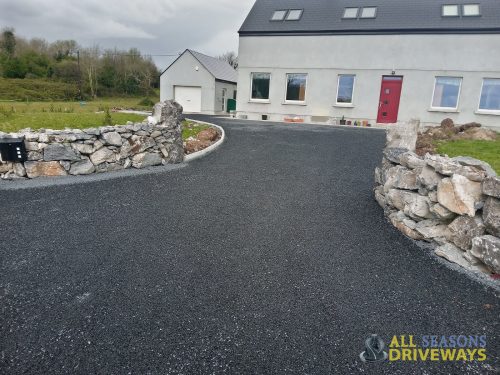 Tar and Chip Driveway in Westmeath